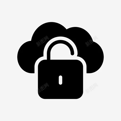 解锁云开发图标高清素材 icon 免费下载 页面网页 平面电商 创意素材 png素材-花瓣网
