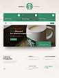 Starbucks Redesign | UX & UI : This is my biggest project ever. I made a lot of analytics, wireframes, mind maps and tons of UI design versions of each card, block and page. And here it is. 