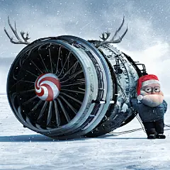 Merry Christmas delivered by BRASIL Airlines on Behance