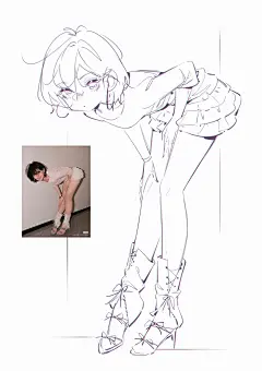 我要开始画速写了哦→ - 小红书