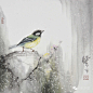 林寒涧肃--钟真2015国画小品_学汇乐博客