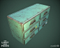 Old drawers game asset