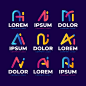字母AI，logo标志矢量图设计素材