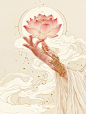 月华拂莲 禅心若水丨莲花与佛教的悠久故事 - 小红书
