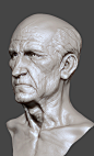 Zbrush face old by mojette