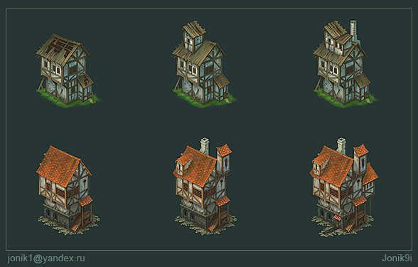 Buildings for game. ...