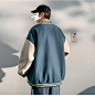 美式风街头棒球服男款春秋款外套男装2023新款青少年男生短款夹克-tmall.com天猫
