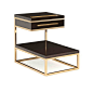 Buy ALTA CAIXA SIDE TABLE. BY AZADEH SHLADOVSKY - Side Tables - Tables - Furniture - Dering Hall: 