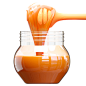 Honey Jar 3D Illustration