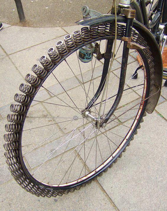 自行车轮胎思路，能达到那些效果呢？