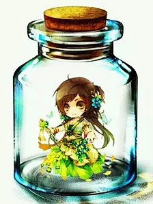 瓶中（动漫版，主瓶中人物）－堆糖，美好生活研究所