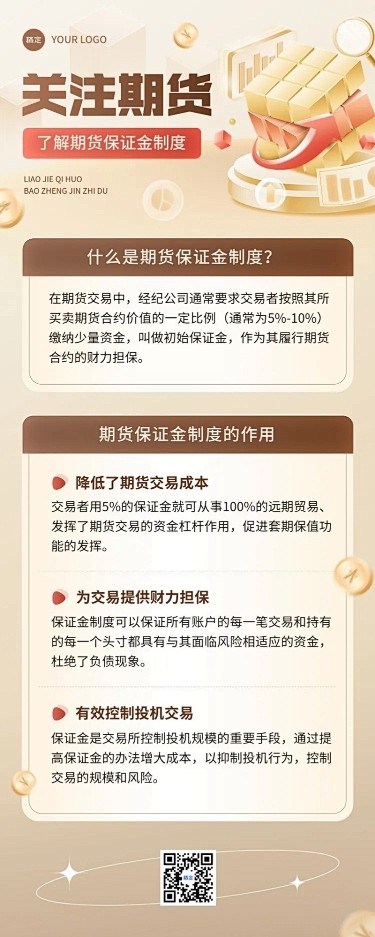 金融期货保证金制度知识科普行业资讯长图海...