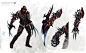Warframe Infested Interiors, Dejan Ostojic : Environment Concept Art