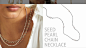 Ecommerce shop cart UI/UX catalog mobile design jewelry Jewellery jewelry store