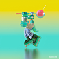 山海新经 C4D|三维|人物/生物|灰昼