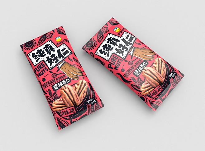 来伊份纯真好仁系列包装形象设计