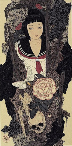 插画の世界采集到Style.浮世绘