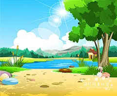 flash矢量图场景素材大全 动画动漫设计制作作业必备背景素材116