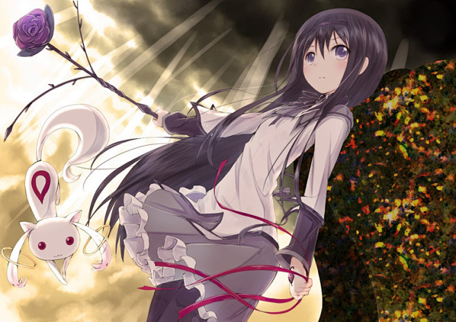 魔法少女小圆 黑长直 晓美焰