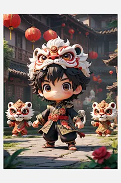 数字艺术盲盒设计盲盒雕塑动漫i人物-众图网