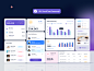 Ovation Premium Dashboard UI Kit - UI Kits : Introducing Ovation, a Premium Dashboard UI Kit that will help you kick start your awesome ideas. It has everything that you will need to develop any dashboard project type: CRM, Social Media, E-Commerce, Invoi