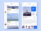 Mobile Feed UI Concepts – Inspiration Supply – Medium : A selection of UI concepts of mobile feeds.