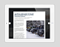 Land Rover Media Hub - iPad App on App Design Served