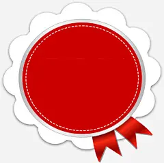 手绘红色圆盘花纹边框高清素材 红色 花纹 边框 免抠png 设计图片 免费下载