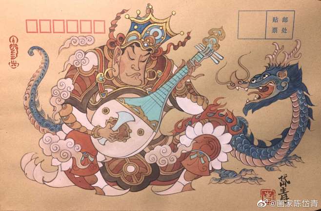 画家陈岱青的照片 - 微相册