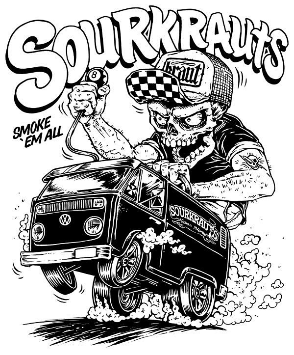 Sourkrauts Shirt Des...