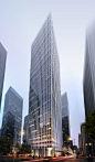 Qianhai Development : The project covers 6.18
hectares and includes five commercial towers totaling 450,000 square meters.
The overall development totals 503,000 square meters and includes three office
towers, a five-star hotel tower, an apartment tower, 