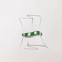 君承直播间代购 戒指女玉吊坠项指面手链女冰种手串指环镶嵌厂182-淘宝网