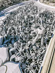 泰国清迈省清莱的白寺