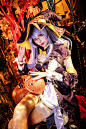 之前万圣节拍的王女士。#二次元 #cos #王者荣耀 #大长 - 抖音