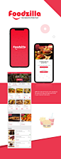 Food App Concept : Online Food Delivery app concept