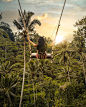 Photo by Darren Lawrence on Unsplash : Girl on jungle swing in Tegalalang Ubud Rice Terraces in Bali Indonesia. Download this photo by Darren Lawrence on Unsplash