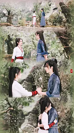 #赵丽颖有翡#  ✨  #王一博有翡#
自制允翡壁纸15P｜️二改｜⚠️拿图滴滴
“山为媒 水为证 自此荣辱与共
一日不死 便一日不弃” ​​​​