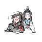 #魔道祖师#  太太画的魔道众人同人图，这个太萌了，可爱到爆炸 #漫画#  twi：KKa_na_s ​​​​