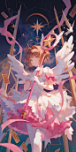 魔卡少女樱_春日粉系_2_种花家魔法少女_来自小红书网页版