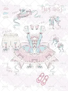 「oc免服」甜梦游戏✨什么绝赞小蛋糕lo裙！ - 小红书