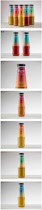 Blend 优质水果和蔬菜饮料包装设计 设计圈 展示 设计时代网-Powered by thinkdo3 #设计#