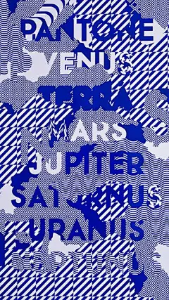 Platone, vebus, terra, mars, jupiter, saturnus, uranus, neptunus.: 