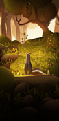 Crow: The Legend , Cody Gramstad : Crow: The Legend is a VR experience from Baobab Studios.  I had the opportunity to do production design for the project.   It was a very interesting challenge because we wanted a bunch of very soft characters in a very s