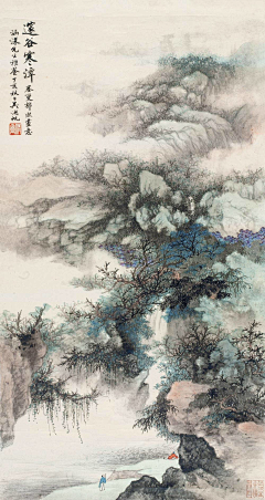 彼岸蒹葭123采集到山水画