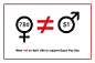 Equal Pay for Equal Work Posters : These posters support Equal Pay Day, promoting a cause that most people are not familiar with.