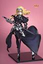 龙精石GK手办 圣女 贞德 Volks Fate／Apocryphe 完成品 白色补款-淘宝网