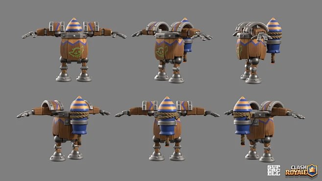 Goblin Machine - Clash Royale-花瓣网