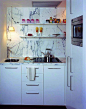 温馨现代简欧136平四居房屋厨房整体橱柜置物架装修效果图