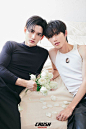 พูห์ กฤติน & พาเวล นเรศ @ CRUSH Magazine China January 2024