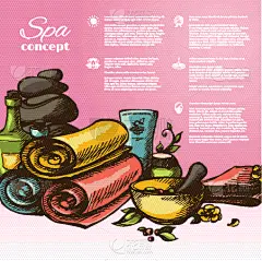 spa美容,背景,健康保健,自然界的状态,药,传单,健康,荷花,模板,禅宗